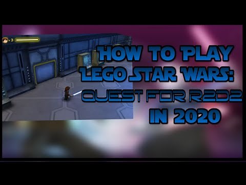 HOW TO PLAY LEGO STAR WARS: QUEST FOR R2D2 IN 2020 (READ DESC)