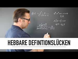 Wie kann ich Definitionslücken beheben? | Behebung einer Definitionslücke |hebbare Defintionslücken