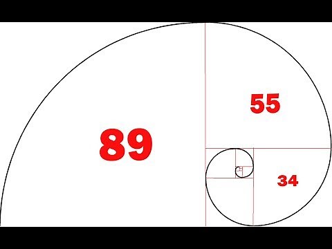 How to Draw-Phi & the Fibonacci Spiral from the Vesica Piscis