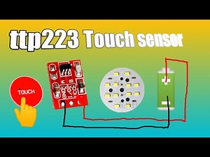 ttp223 touch sensor module Create an awesome project with# How to use TTP 223 model# ttp223 project/