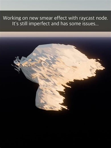 Smear Effect with Blender5.2 Raycast Node