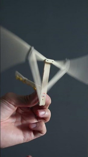 Flapping Wings Mechanisms Using Popsicle Sticks - Making Ornithopter #1