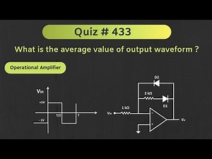 Operational Amplifier Solved Problem | Quiz # 433