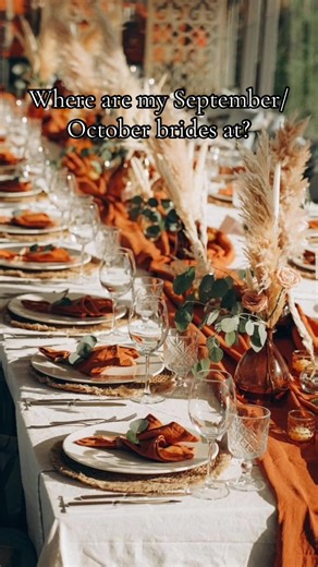 There is something magical about planning a fall wedding! We are absolutely in love with these designs! If you need help planning your fall wedding, we can help! Book us for floral/wedding planning/rental ❤️ . . . #fallwedding #weddingplanning #seattlewedding #seattleflorist #bridesoftiktok