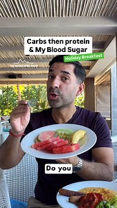 2.7K reactions · 65 shares | Carbs then Protein & My Blood Sugar -...