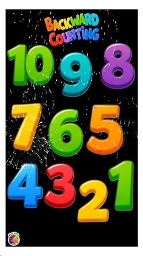 Backward counting song for kindergarten #staylittlechannel