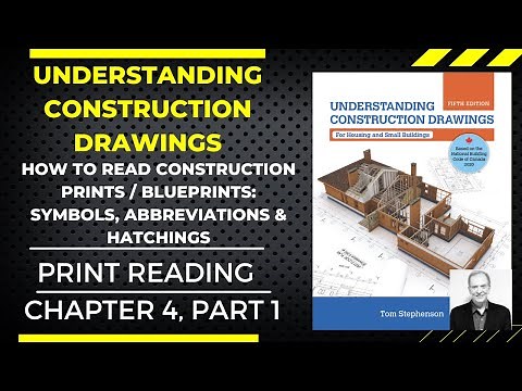 Master How to Read Construction Prints / Drawings: Abbreviations, Hatchings & Symbols Made Easy