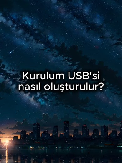 Kurulum USB'si nasıl oluşturulur? #allybase Bilgisayarına temiz Windows kurulumu yapmak veya elinde her zaman hazır bir kurulum USB’si bulundurmak ister misin? Bu videoda Rufus uygulamasını kullanarak önyüklenebilir bir Windows kurulum USB’sinin nasıl oluşturulacağını adım adım gösteriyorum. ISO dosyasını seçip doğru ayarları yaptıktan sonra USB’yi birkaç dakikada hazır hale getirebilirsin. Ayrıca Rufus’un sunduğu bazı gelişmiş seçenekleri ve kurulum sürecini kolaylaştıran özellikleri de inceliy