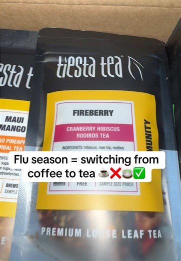 I’m a coffee girl through and through… but when flu season hits, I switch it up. Loose-leaf tea > tea bags. No microplastics. French press method. Eight different blends. Same ritual, different vibe. 🍵 If you’re fighting something right now, warm tea rest > everything. @Tiesta Tea 😍🙌🏾 #fluseason #teatok #immunesupport #herbaltea #tiktokshopfind