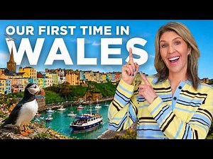 We Didn’t Expect WALES To Look Like This! (Americans' First Time in Tenby)