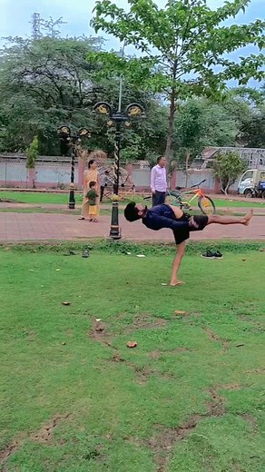 Front Walkover Practice #frontwalkover #flexibility #trending #yoga #lokesh_fliptofit | Lokesh Ahirwar
