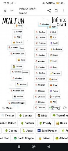 Infinite Craft E409 | Combining Things With Chicken