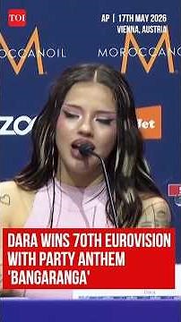 Eurovision 2026: 'Bangaranga' Beats 24 Acts In Glittering Final In Vienna