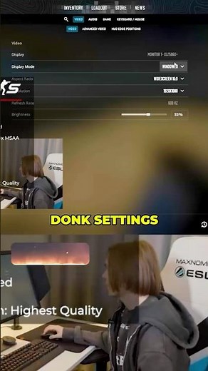Donk CS2 Settings (Pro Player Config 👀)