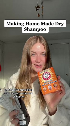 Homemade Dry Shampoo Recipe Using Natural Ingredients