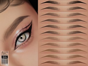 cosimetic's Sims 4 Eyebrows