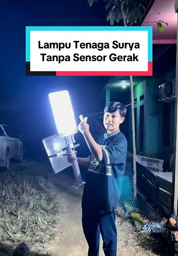 Yang kemarin Nyari Lampu jalan tenaga surya tanpa Sensor gerak, ini saya spill kan lampu tenaga surya 1500 watt tanpa sensor gerak nyala terus dari malam sampai pagi. #lamputenagasurya #lampujalantenagasurya1500watt #lamputenagamatahari