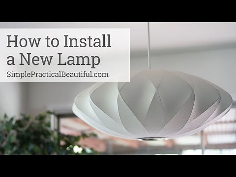 How to Replace a Pendant Light