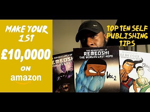 How to self-publish your own comic / manga book | Top ten tips for beginners