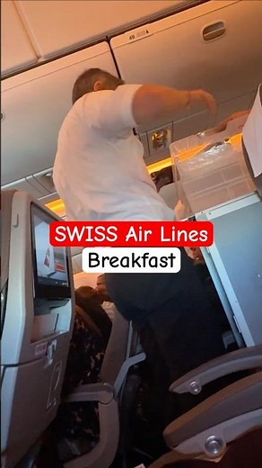 SWISS Air Lines Economy Inflight meals - Breakfast