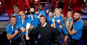 First look as Chris Kamara opens huge Ninja Warrior park in Leeds