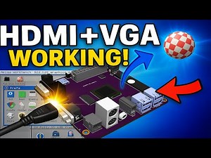 🎉 AmiCube + Artix-7 BREAKTHROUGH! Dual HDMI/VGA Output & Dynamic Scaling! 🚀🖥️