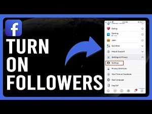 How To Turn On Followers On Facebook (How To Activate Or Enable Followers On Facebook)