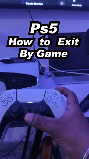 Ps5 How to Exit By Game #gta #gta6 #shorts