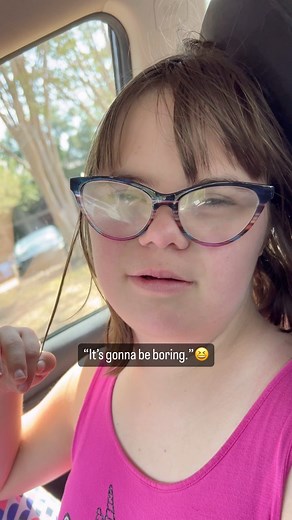 12K views · 579 reactions | I’m with you, Ruby…tests are BORING  It’s *almost* a three day weekend though, so just hang in there!❤️ And GOOD LUCK on that *boring* ol’ test tomorrow. I’m sure you are gonna slay! #afterschoolchatswithruby #theluckyfew #downsyndromerocks #testsareboring #downsyndrome #middleschool | RubysRainbow.org | Facebook