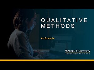 Qualitative Methods: An Example
