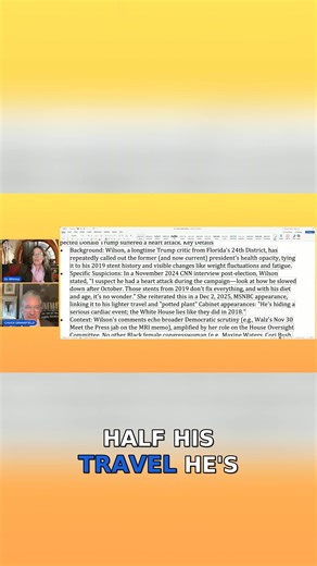 Frederica Wilson's Bold Claims About Trump's Health | The Oracle of Whimsy