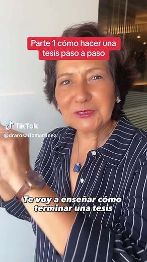 Parte 1 de cómo hacer una tesis paso a paso