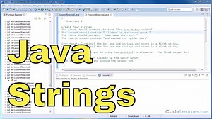 Learn Java - Exercise 08x - Strings Concatenation in Java - Math Tutor Public Gallery