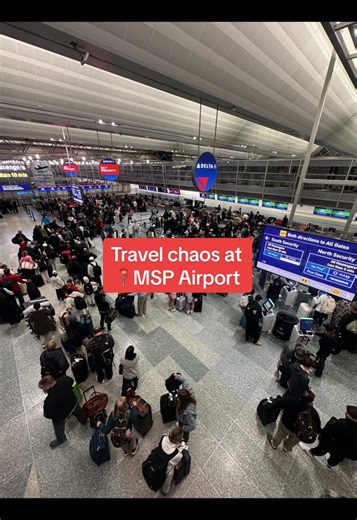 Dozens are flights in and out of MSP are cancelled again today after the massive weekend snowstorm. If you’re flying in or out of MSP soon, be sure to check with your airline! #MSP #Minneapolis #Airport #Travel @KARE 11