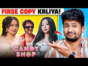 NEHA KAKKAR TRYING HARD TO COPY K POP !! TONY KAKKAR CANDY SHOP