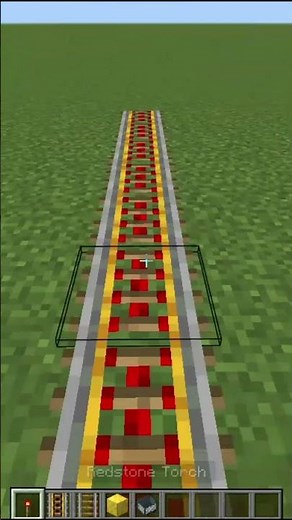How To Rail In Minecraft #minecraft #game #tutorial