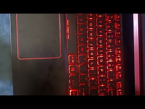 Change Keyboard Light Acer Model Nitro AN15-54