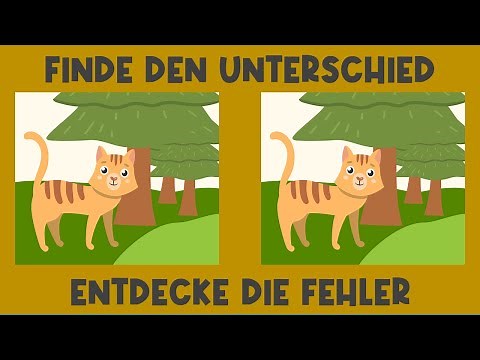 FINDE DEN UNTERSCHIED FÜR KINDER - ENTDECKE DIE FEHLER - AB 6 JAHRE - Nr. 42