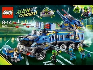 Lego Alien Conquest 7066 Earth Defence HQ HD Set Review | www.TekSushi.com