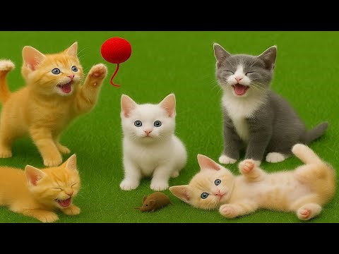 Cutest Kittens Ever! 🐾😻 Kittens Playing with Puppies, Rabbits & Friends – Soothing Meows