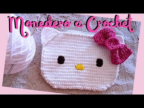 How to Crochet a Hello Kitty Purse / Purse Tutorial