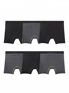 Fruit of the Loom Men's 360 Stretch Performance Boxer Briefs, Quick Dry and Moisture Wicking