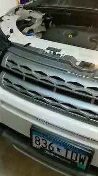 Replacing headlights on a range Rover evoque - Without taking your car apart