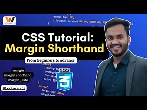CSS Margin Shorthand Property Explained | How to Center HTML Elements Using Margin