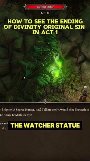 How to see #divinityoriginalsin ending early