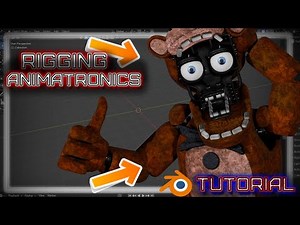 This is how I do my Animatronic rigs in Blender 3D