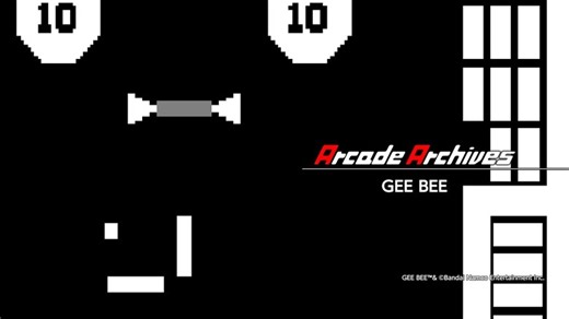 Arcade Archives GEE BEE comes to Switch Oct. 2nd, 2025 (Namco's first arcade game)