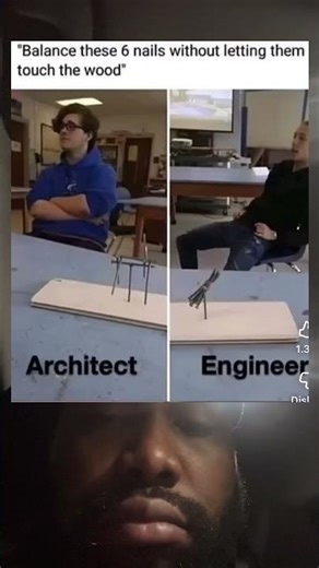 The difference between a architects and engineers #facts