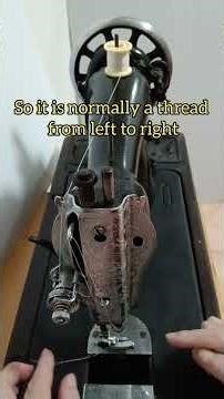 Singer vintage sewing machine/hobby/craft/know your machine/ hand crank/ basic sewing for beginners