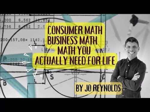 Financial Literacy Real World Math - How They Work - Class 4 (Video Class)